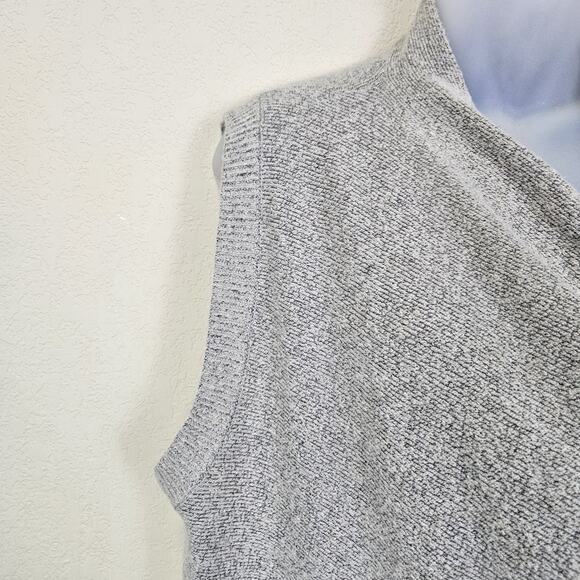 Banana Republic Women L Open Sweater Vest Wool Alpaca Mohair Boho Knit Lagenlook - Picture 6 of 16